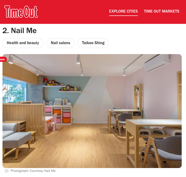 The best nail salons in Hong Kong - By TimeOut