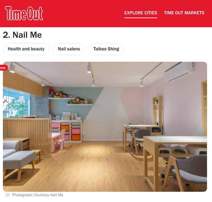 The best nail salons in Hong Kong - By TimeOut